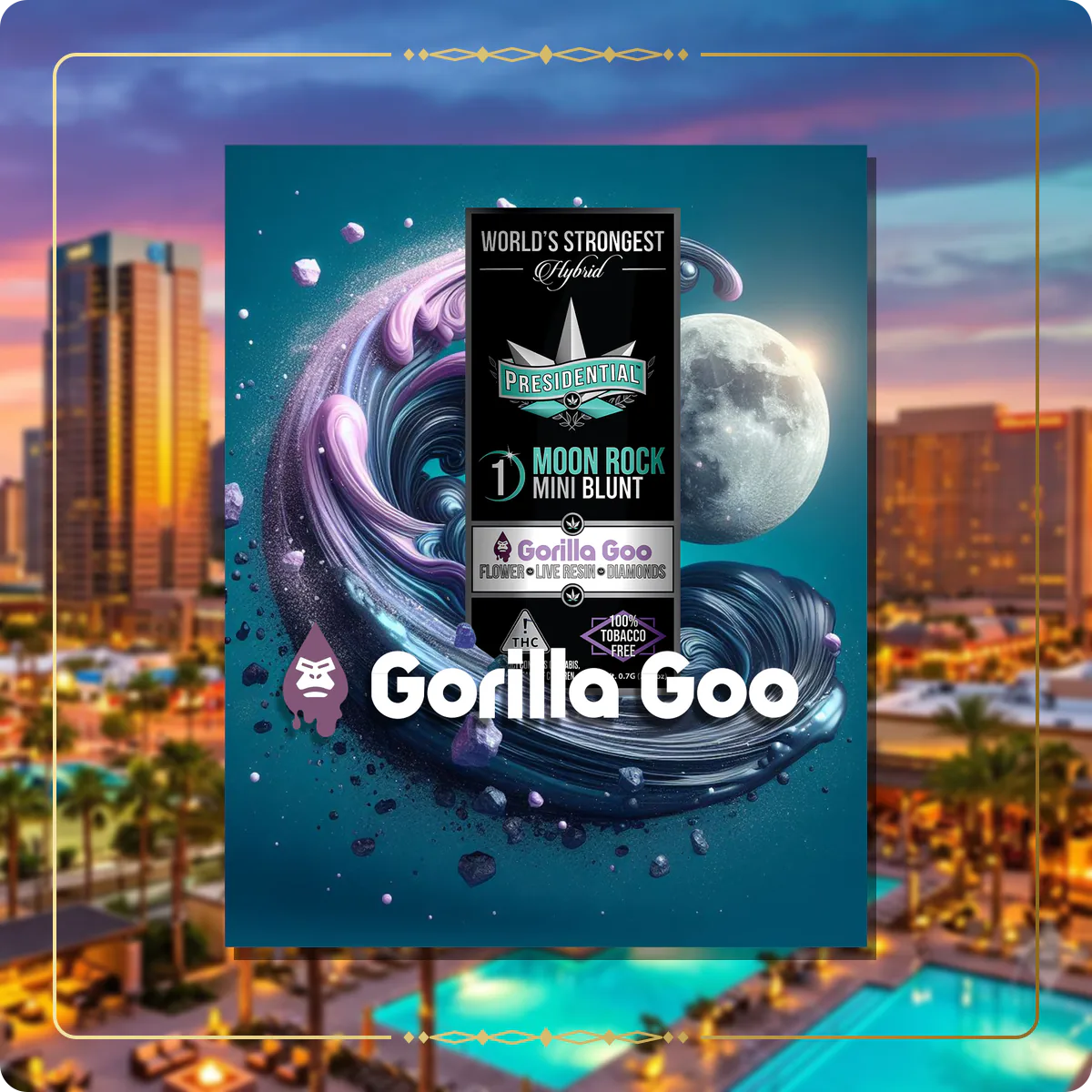 Gorilla Goo Presidential Moon Rock for the Arizona Gold page