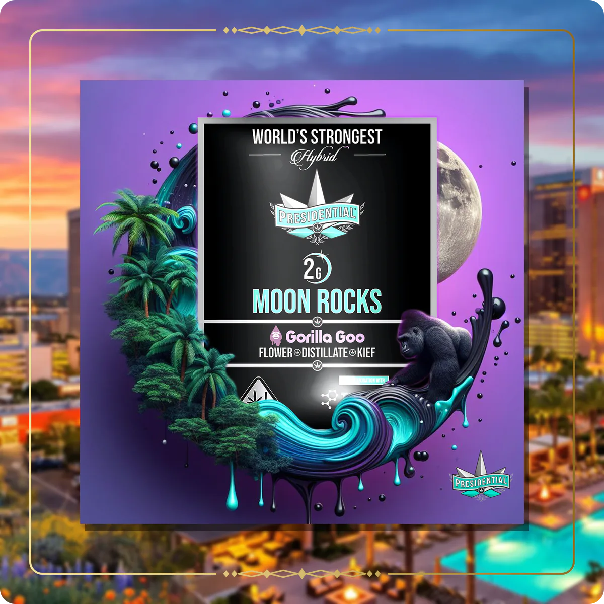 Gorilla Goo Presidential Moon Rock variant 3 for the Arizona Moon Rocks page