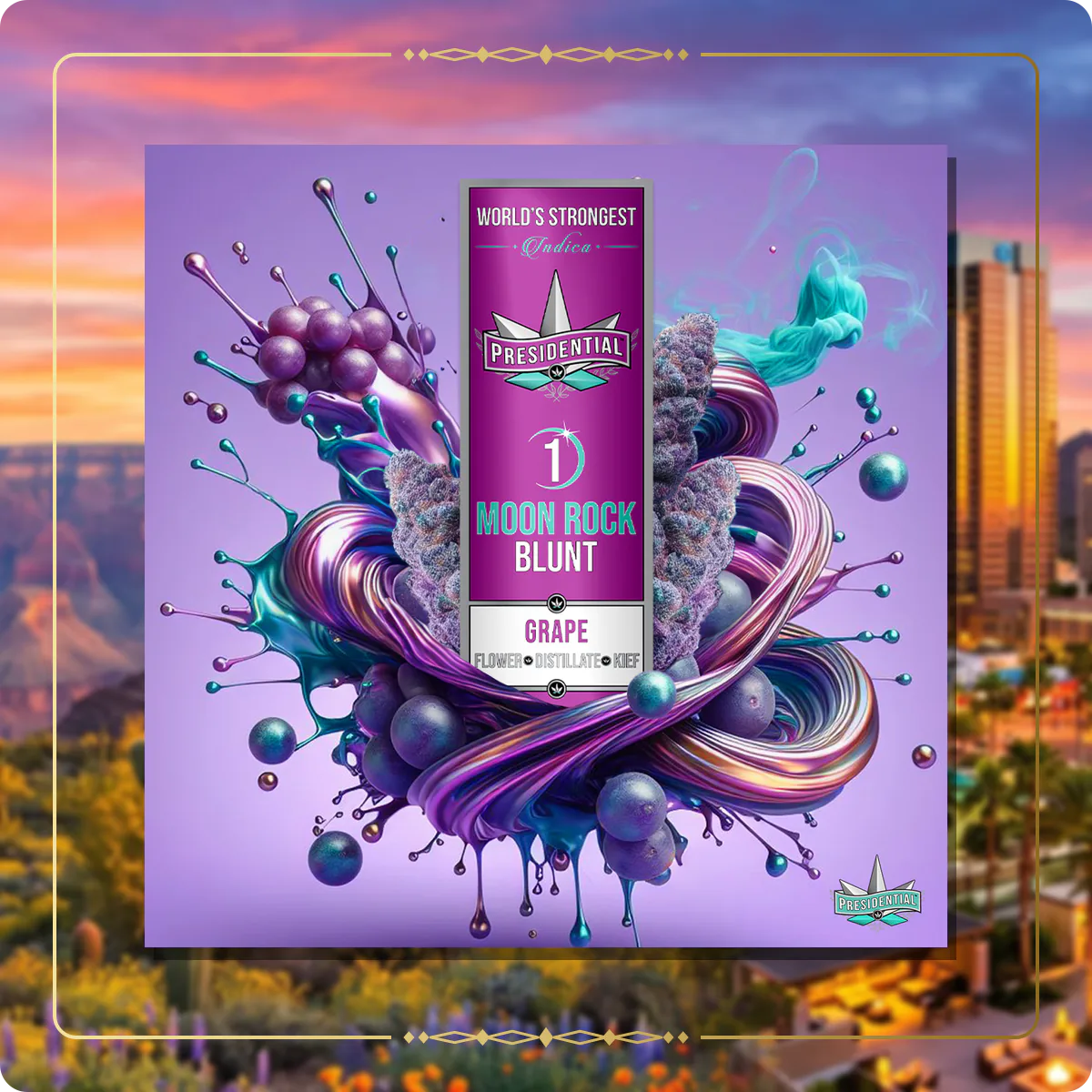 Grape Presidential blunt for the Arizona blunts page
