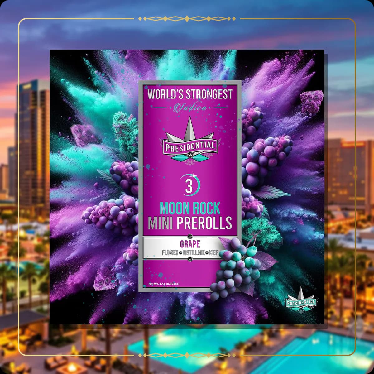 Grape Presidential mini variant 3 for the Arizona Silver page