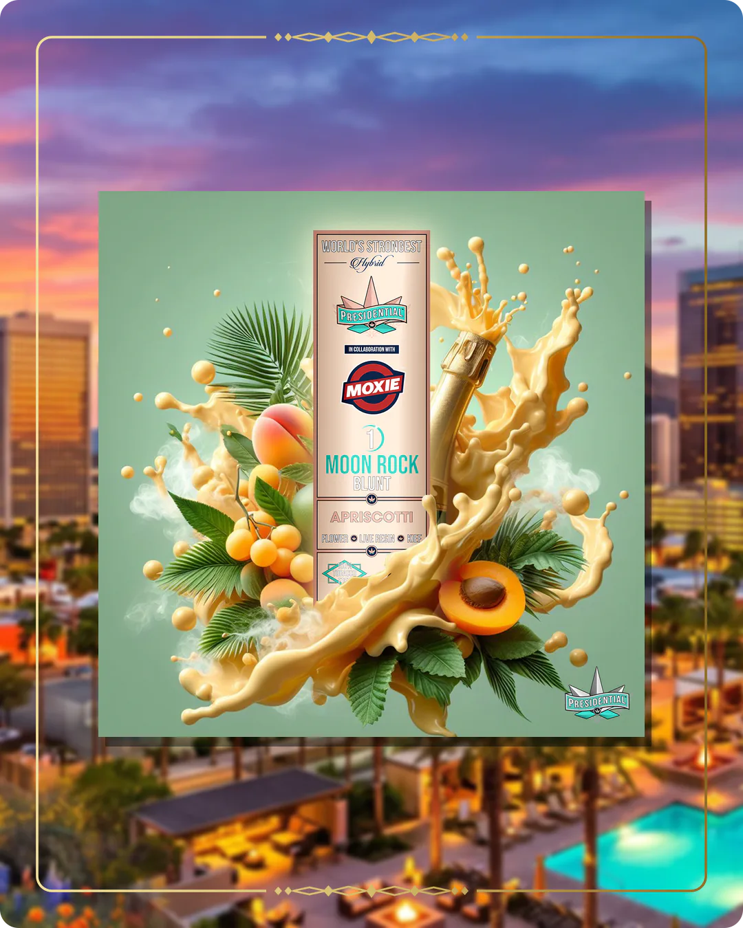Apricotti Presidential blunt for the Arizona blunts page