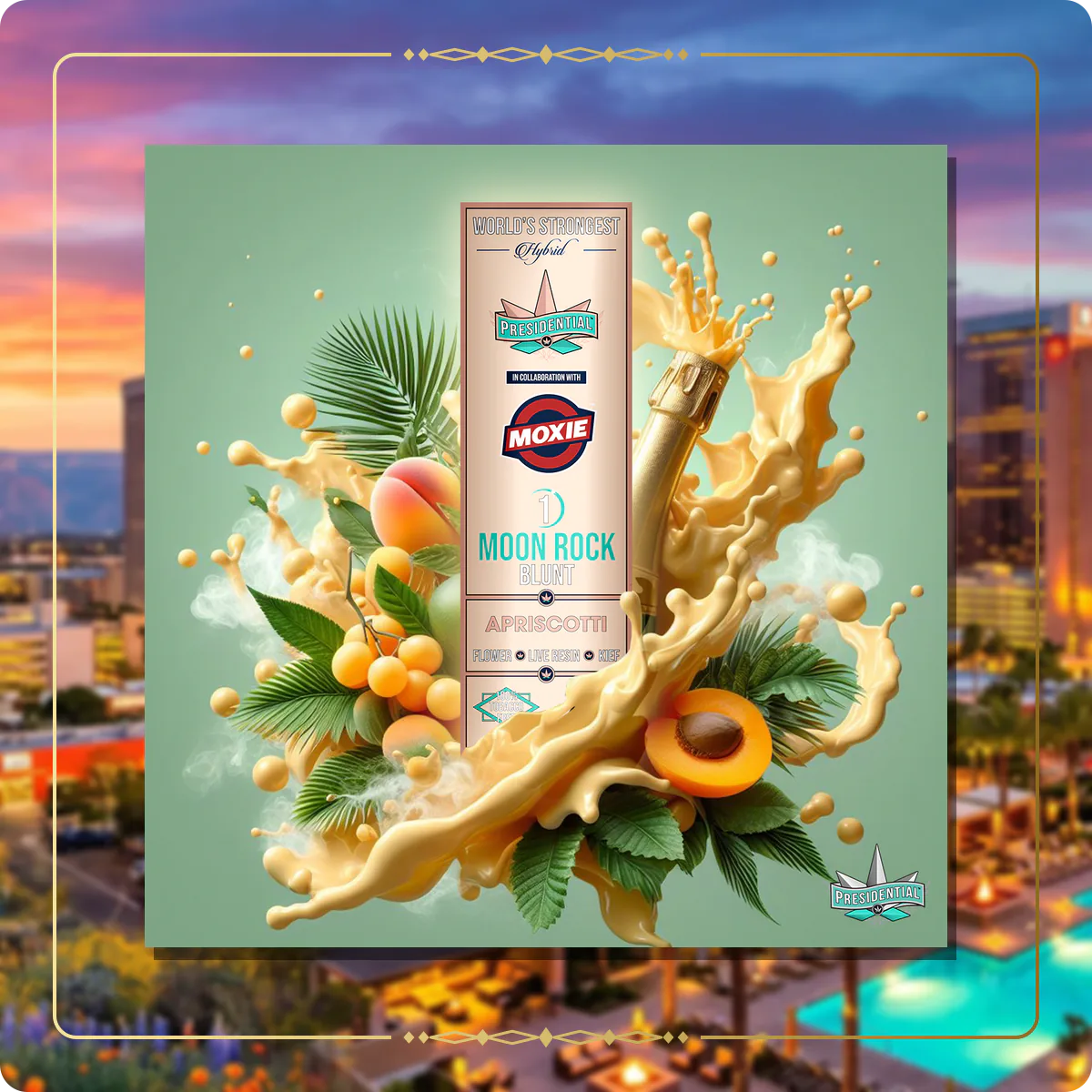 Apricotti Presidential blunt for the Arizona Find Us page