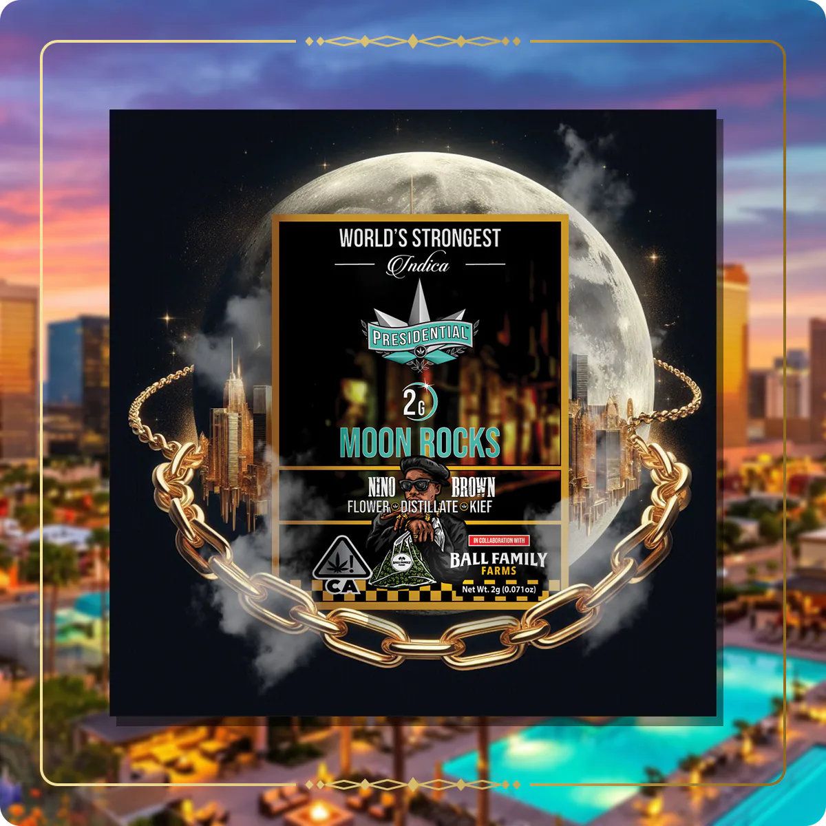 Nino Brown Presidential Moon Rock for the Arizona Moon Rocks page