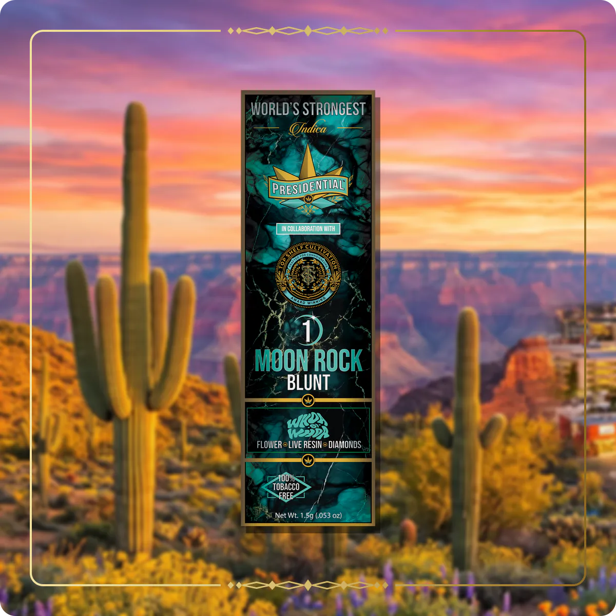 Whoa Si Whoa Presidential blunt for the Arizona blunts page