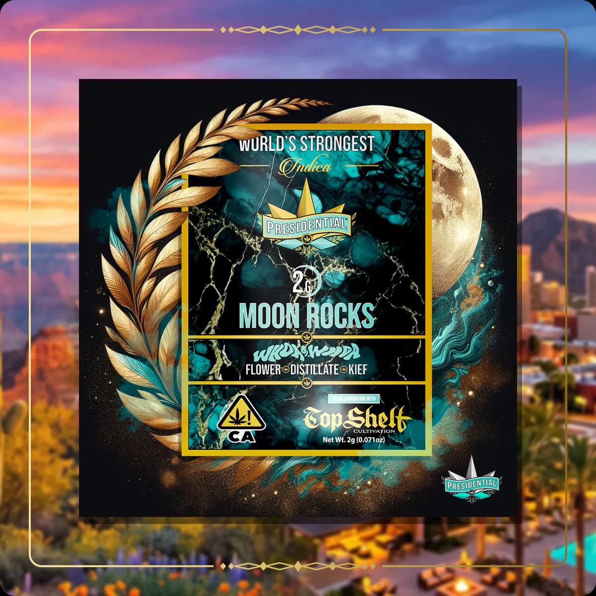Whoa Si Whoa Presidential Moon Rock variant 2 for the Arizona home collection