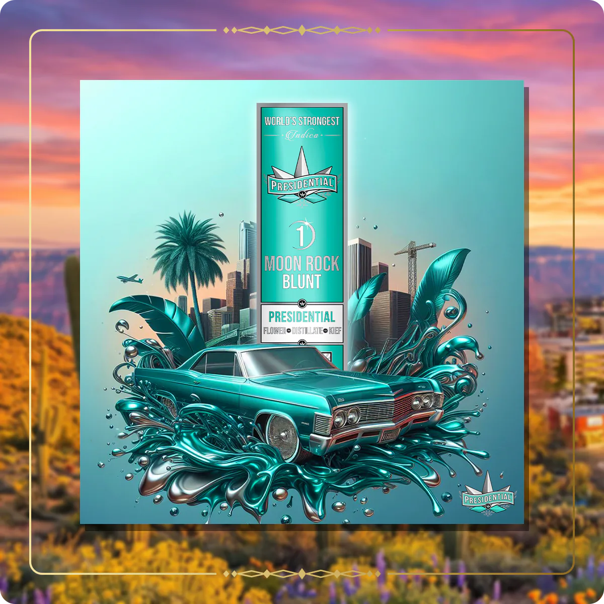 Presidential OG Presidential blunt for the Arizona blunts page