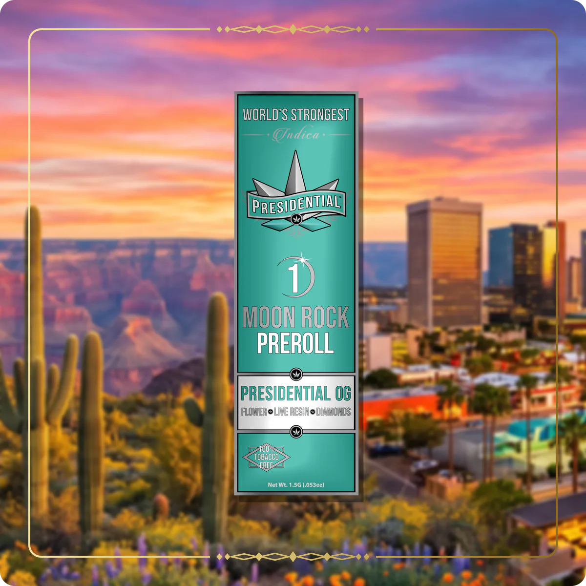 Presidential OG Presidential pre-roll for the Arizona Gold page
