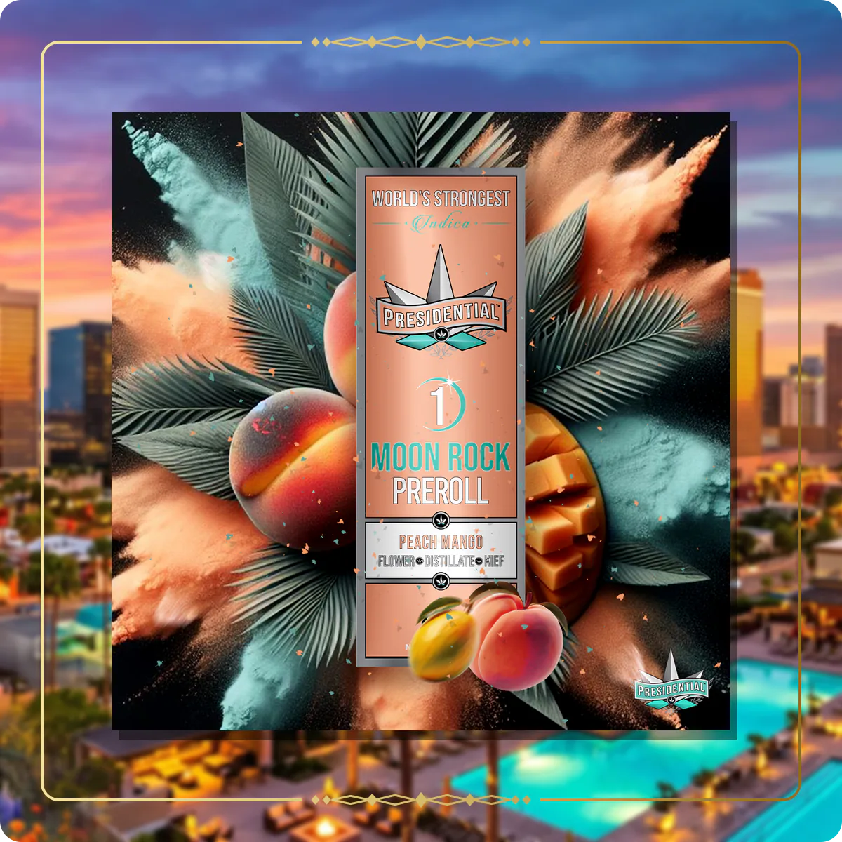 Peach Mango Presidential pre-roll variant 2 for the Arizona Silver page