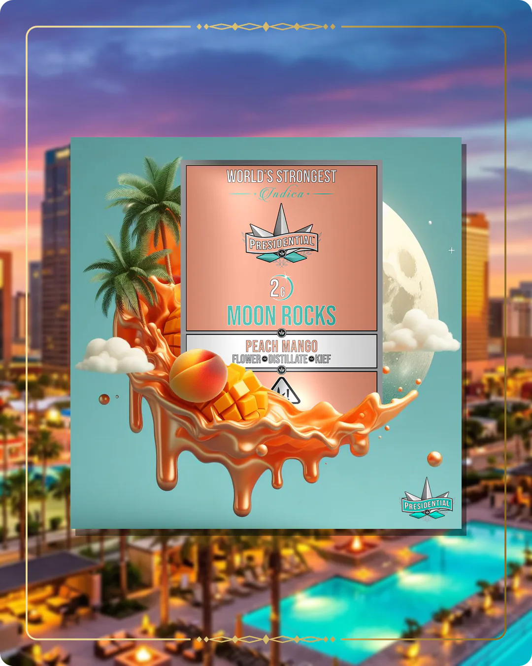 Peach Mango Presidential Moon Rock variant 2 for the Arizona retailers page
