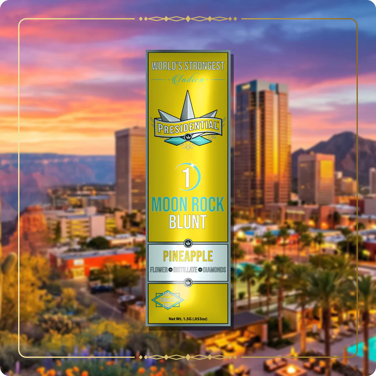Pineapple Presidential blunt variant 2 for the Arizona blunts page