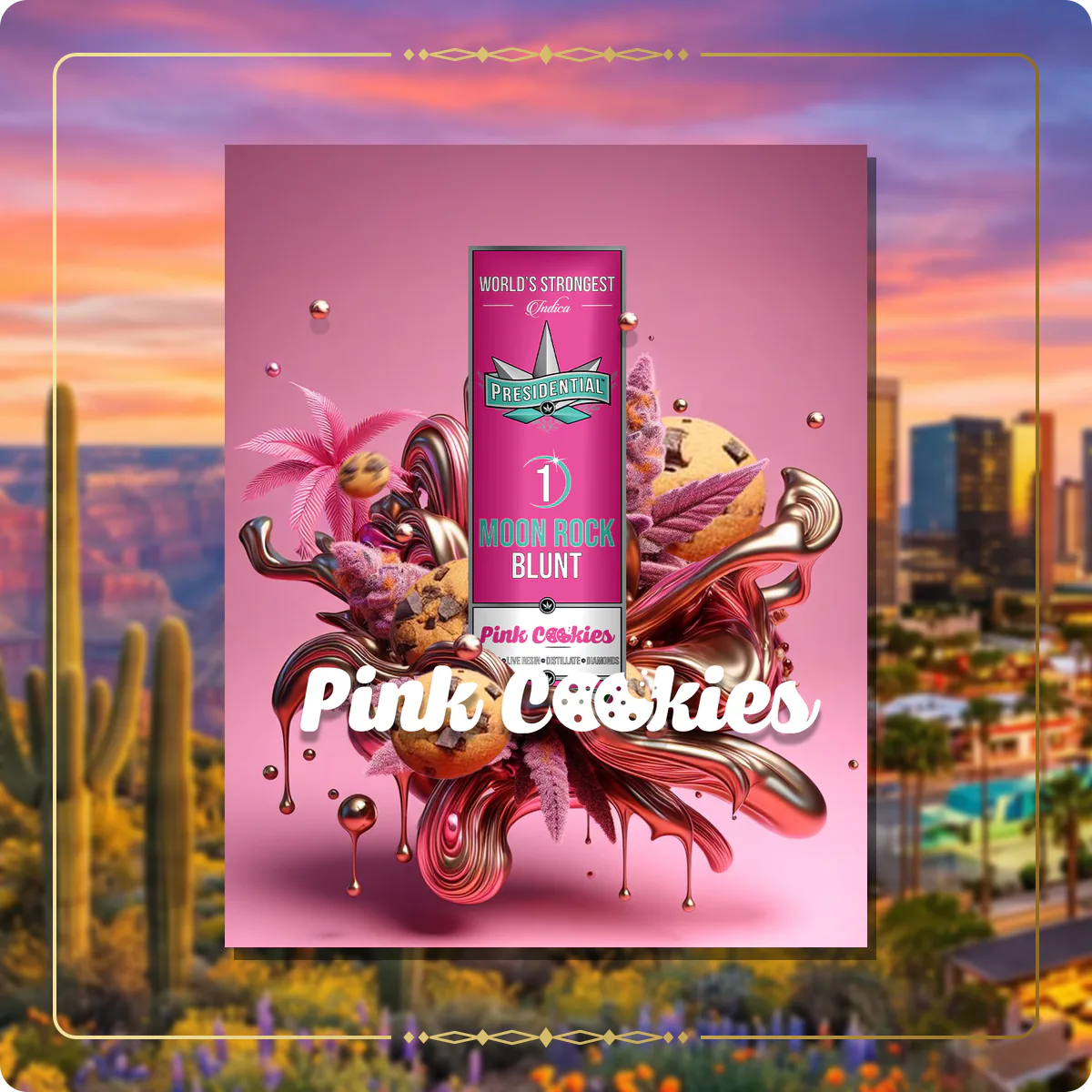 Pink Cookies Presidential blunt for the Arizona blunts page
