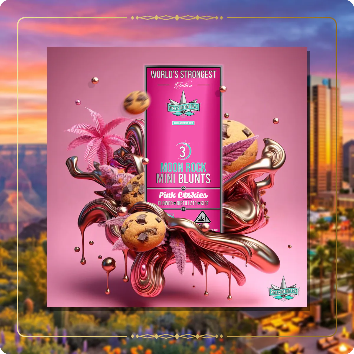 Pink Cookies Presidential mini variant 3 for the Arizona minis page