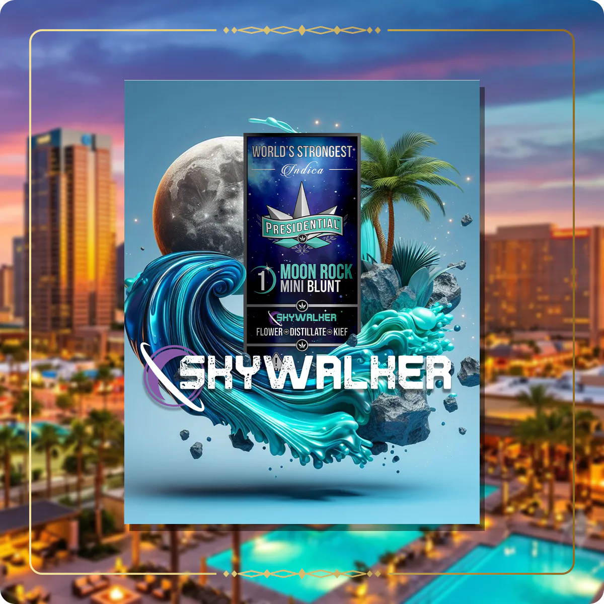 Skywalker Presidential Moon Rock variant 2 for the Arizona Moon Rocks page