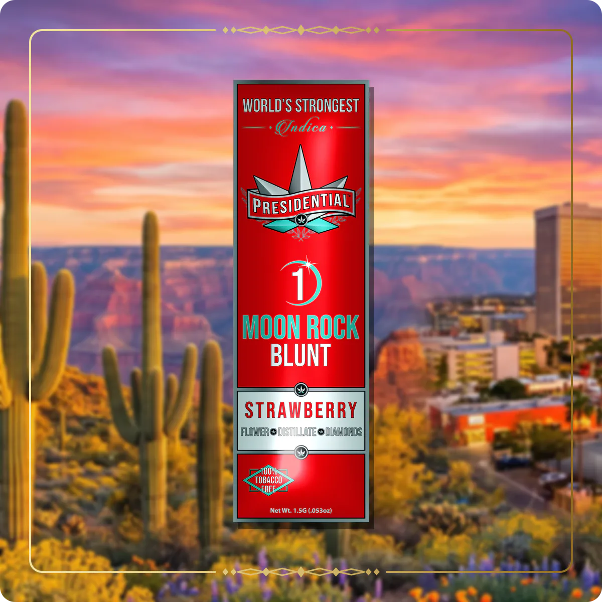 Strawberry Presidential blunt variant 2 for the Arizona blunts page