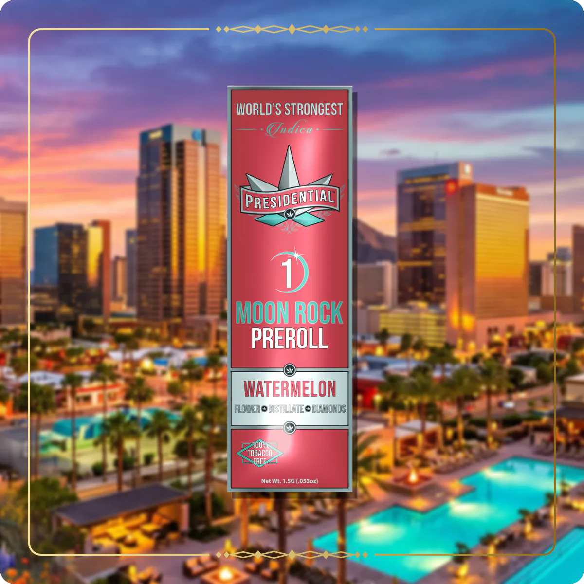 Watermelon Presidential pre-roll for the Arizona Silver page