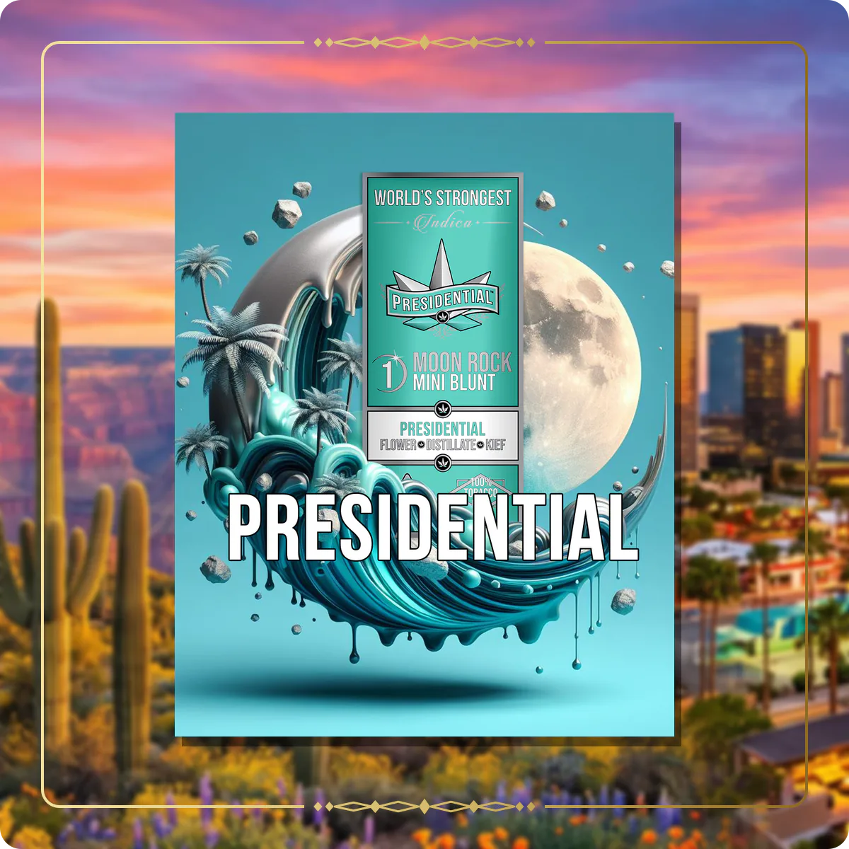 Presidential x THC Design Presidential Moon Rock for the Arizona Moon Rocks page