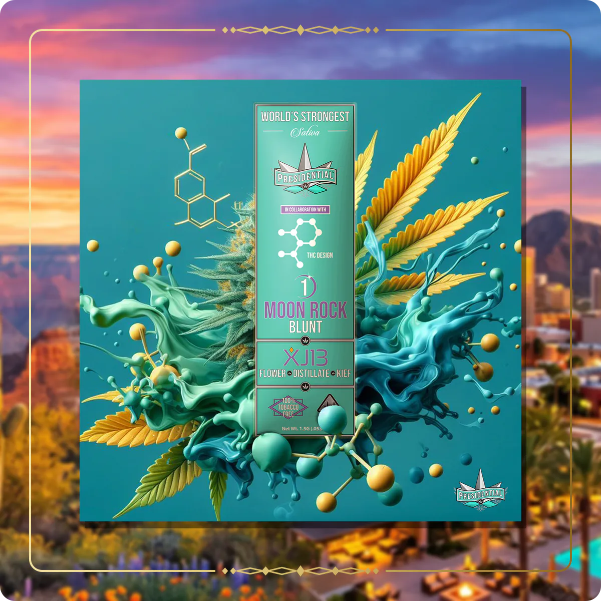 XJ-13 Presidential blunt for the Arizona blunts page