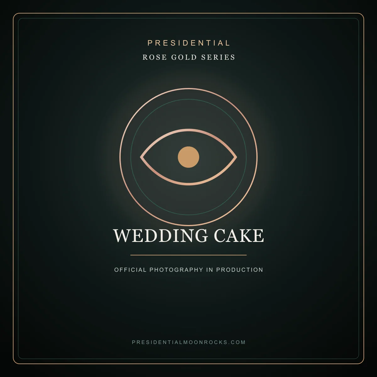 Wedding Cake Rose Gold square product placeholder artwork